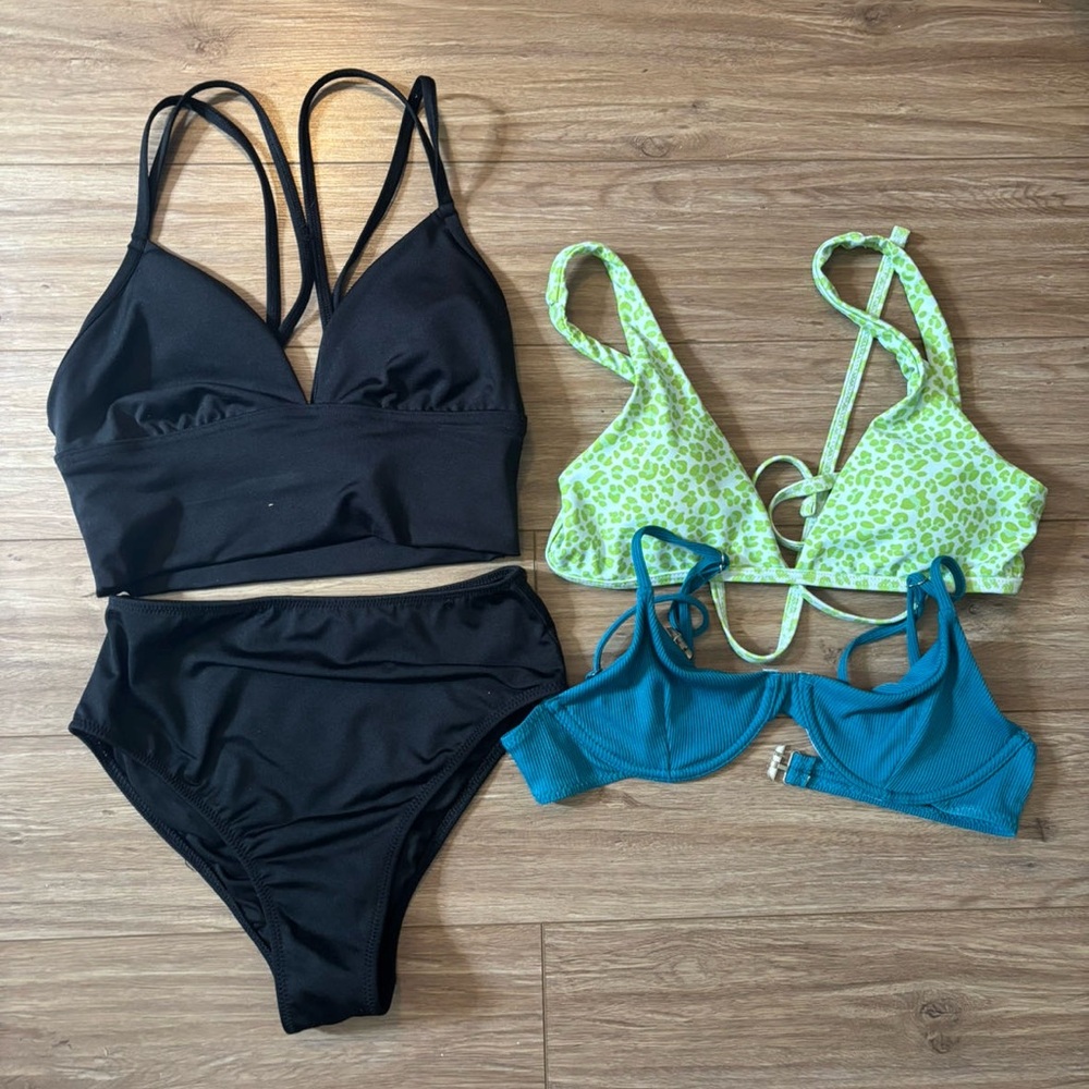 Victoria secret bikini set+2 tops